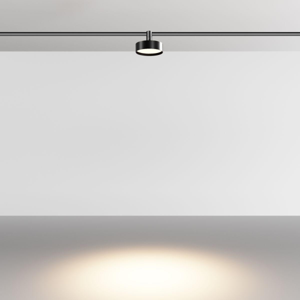 Трековый светодиодный светильник Maytoni Technical Zon TR204-1-12W3K-B Трековый светодиодный светильник Maytoni Technical Zon TR204-1-12W3K-B