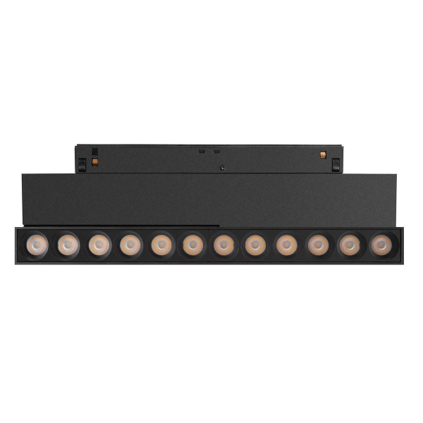 Трековый светодиодный светильник Arlight MAG-ORIENT-DOTS-FOLD-S230-12W Day4000-MIX (BK, 30 deg, 48V, DALI) 041864 Трековый светодиодный светильник Arlight MAG-ORIENT-DOTS-FOLD-S230-12W Day4000-MIX (BK, 30 deg, 48V, DALI) 041864