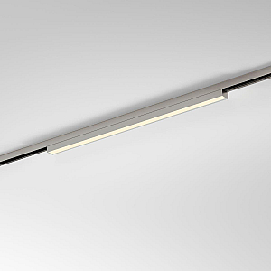 Трековый светильник 12W 3000K никель Elektrostandard 85526/01_система Лайн a072700