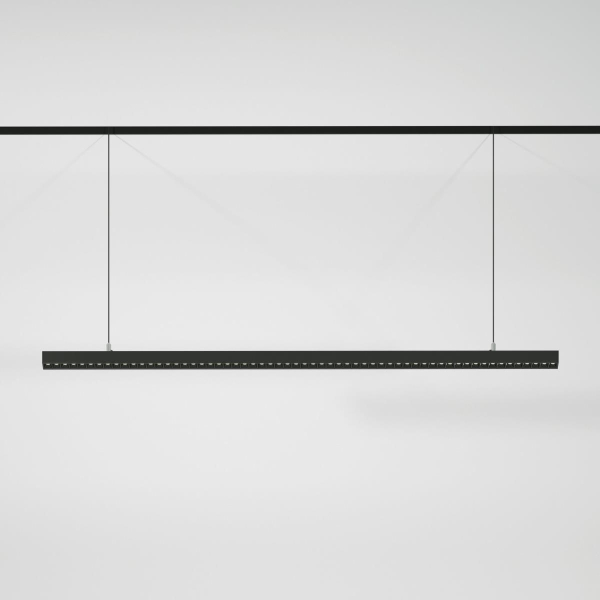 Подвесной трековый светодиодный светильник Elektrostandard Slim Magnetic Vilo 85108/01 48W 4000K черный a064806