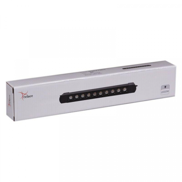 Трековый светодиодный светильник Reluce 06185-9.3-001C LED20W BK Трековый светодиодный светильник Reluce 06185-9.3-001C LED20W BK