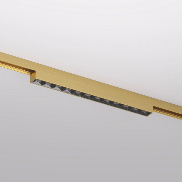 Трековый светодиодный светильник Denkirs Shine Grill DK5771-SB Трековый светодиодный светильник Denkirs Shine Grill DK5771-SB