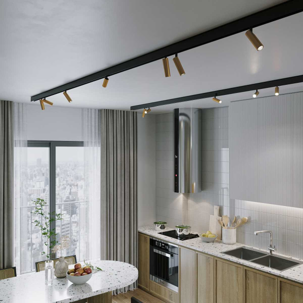 Трековый светодиодный светильник Elektrostandard Dual 14W 4200K 85046/01 a062852