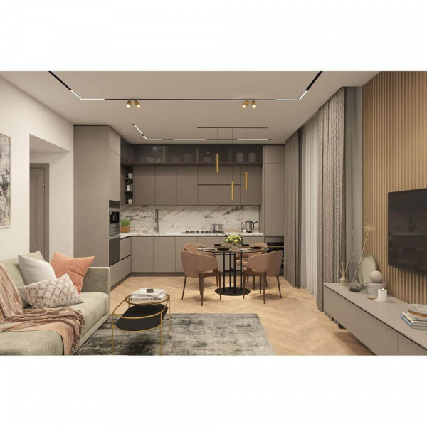 Трековый светодиодный светильник Denkirs Smart Spot DK8008-BG Трековый светодиодный светильник Denkirs Smart Spot DK8008-BG