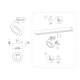 Трековый светодиодный светильник Ambrella light Track System GL6868