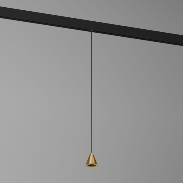 Трековый светодиодный светильник Elektrostandard Event латунь 5W 4200K 85039/01 a062803