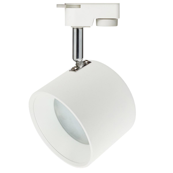 Трековый светильник ЭРА TR15 GX53 WH/SL Б0048545 Трековый светильник ЭРА TR15 GX53 WH/SL Б0048545