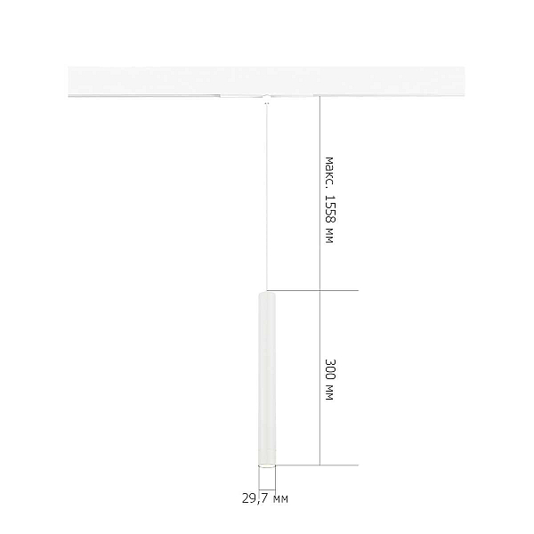Трековый светильник ST Luce Skyline 48 ST682.546.07
