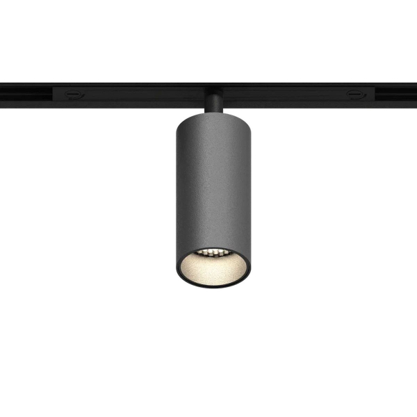 GRAFFIT Трековый светильник SPOT LED 48В 6Вт 3000К CRI90 36° NO-DIM глубокий графит