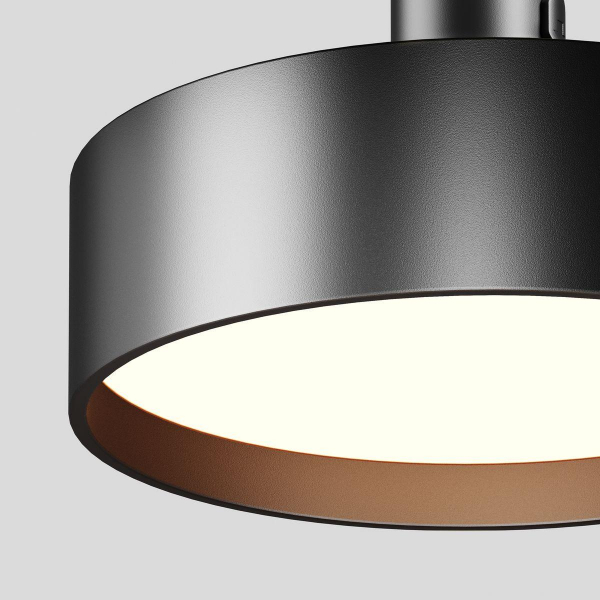 Трековый светодиодный светильник Maytoni Technical Zon TR204-1-12W3K-B Трековый светодиодный светильник Maytoni Technical Zon TR204-1-12W3K-B