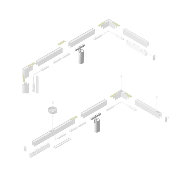 Трековый светильник Vitaluce VT0200048-00 Трековый светильник Vitaluce VT0200048-00