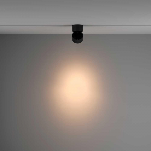 Трековый светильник Maytoni Technical Yin TR084-1-15W3K-B Трековый светильник Maytoni Technical Yin TR084-1-15W3K-B