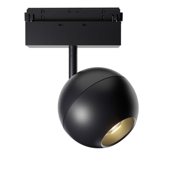 Трековый светодиодный светильник для магнитного шинопровода Maytoni Technical Ball TR028-2-15W4K-B Трековый светодиодный светильник для магнитного шинопровода Maytoni Technical Ball TR028-2-15W4K-B