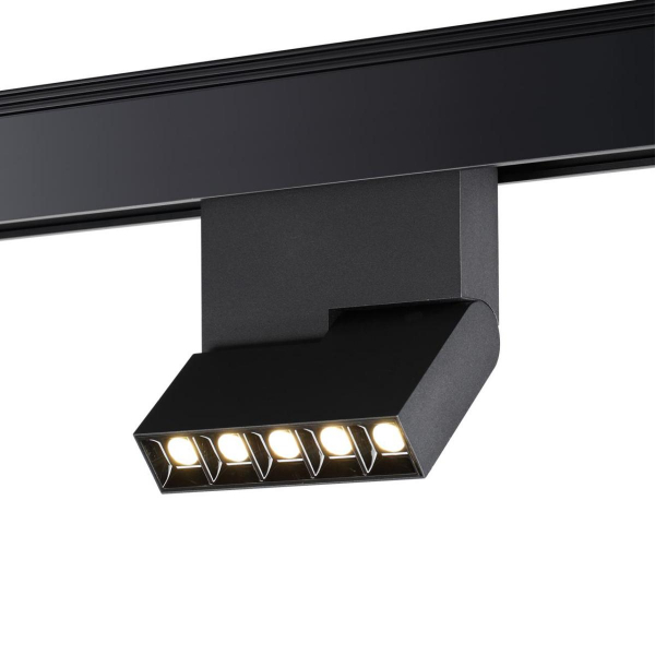 Трековый низковольтный светодиодный светильник Novotech Shino Kit 358535 Трековый низковольтный светодиодный светильник Novotech Shino Kit 358535