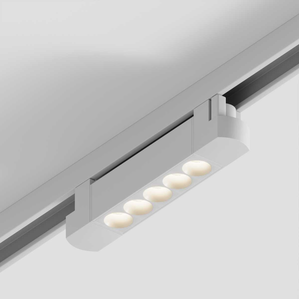 Трековый линейный светильник направленного света Hesby Lighting Skylite Однофазный,213мм- 3000К, белый HSBL_0050 Трековый линейный светильник направленного света Hesby Lighting Skylite Однофазный,213мм- 3000К, белый HSBL_0050