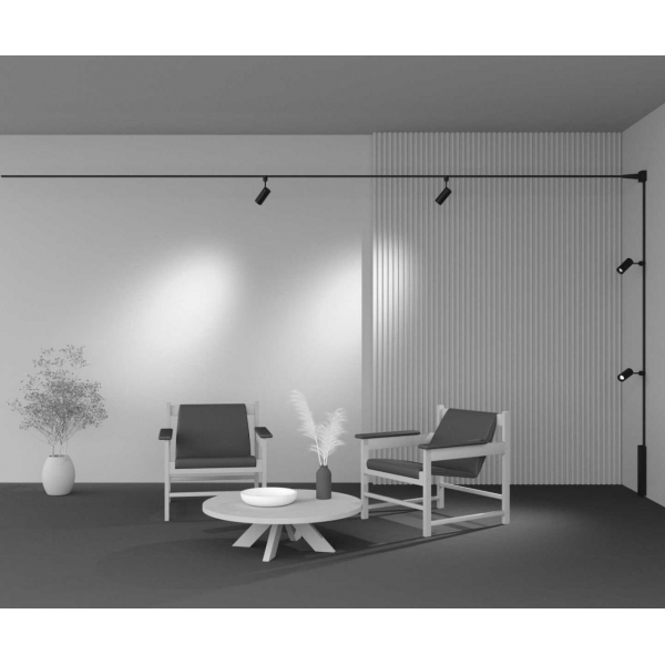 Трековый светильник Maytoni Technical TR163-1-15W3K-M-B Трековый светильник Maytoni Technical TR163-1-15W3K-M-B