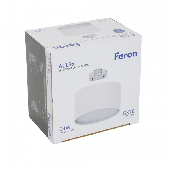 Трековый светильник Feron AL136 51126 Трековый светильник Feron AL136 51126