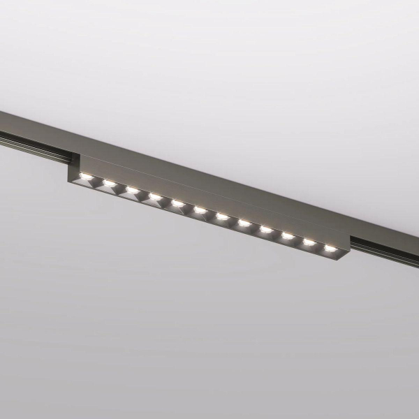 Трековый светодиодный светильник Denkirs Shine Grill DK5771-DN Трековый светодиодный светильник Denkirs Shine Grill DK5771-DN