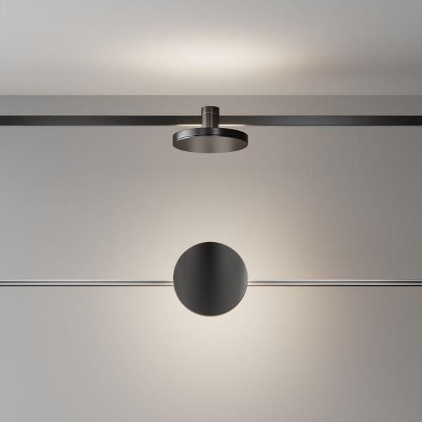Трековый светодиодный светильник Maytoni Flarity Plato TR152-1-7W4K-B Трековый светодиодный светильник Maytoni Flarity Plato TR152-1-7W4K-B