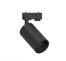 POWERLINE Трековый светильник SPOT LED 220В 10Вт 4000К CRI90 15° TRIAC угольно-черный