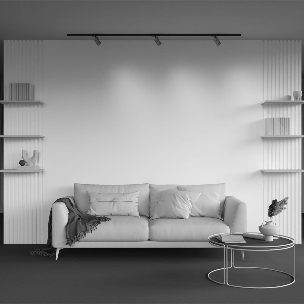 Трековый светильник Maytoni Technical Calipso TR218-1-GU10-BS Трековый светильник Maytoni Technical Calipso TR218-1-GU10-BS