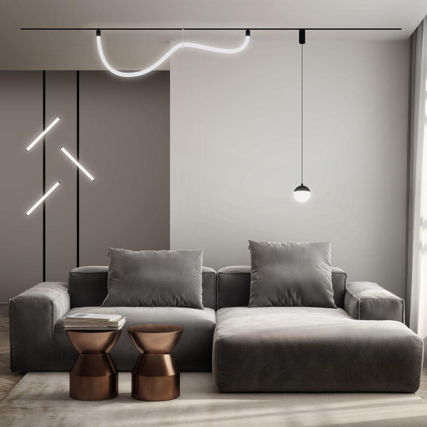 Трековый светодиодный светильник Denkirs Smart Ray DK8060-BK Трековый светодиодный светильник Denkirs Smart Ray DK8060-BK