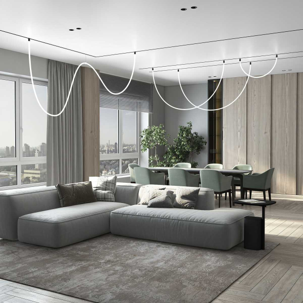 Трековый светодиодный светильник Elektrostandard Full Light N05 100W 4200K 85028/01 a062092