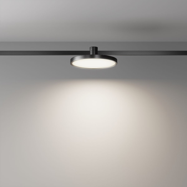Трековый светодиодный светильник Maytoni Flarity Plato TR153-1-10W4K-B Трековый светодиодный светильник Maytoni Flarity Plato TR153-1-10W4K-B