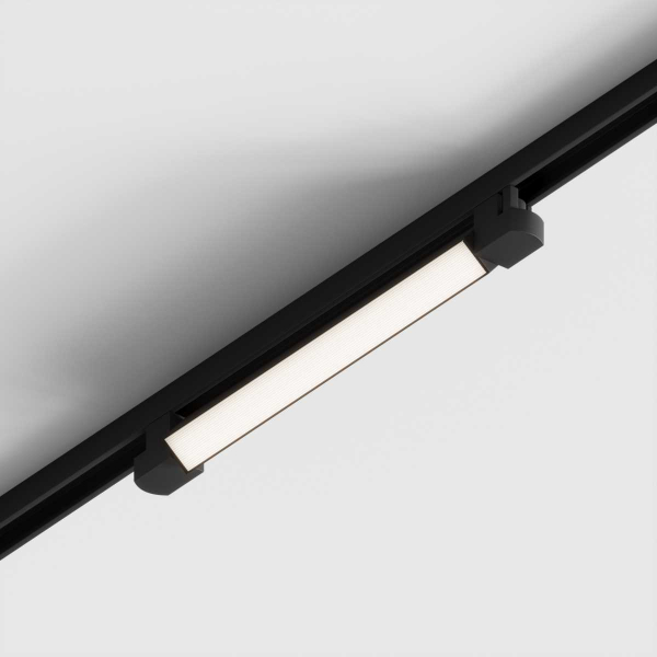 Трековый линейный светильник Hesby Lighting Skylite Однофазный 477мм-4000К, чёрный HSBL_0024 Трековый линейный светильник Hesby Lighting Skylite Однофазный 477мм-4000К, чёрный HSBL_0024