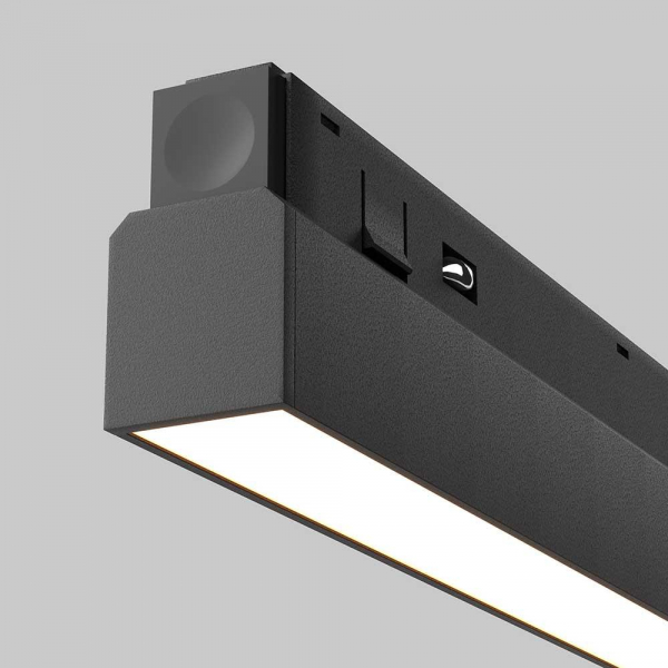 Трековый светодиодный светильник Maytoni Technical Exility Basis TR030-2-30W3K-B Трековый светодиодный светильник Maytoni Technical Exility Basis TR030-2-30W3K-B