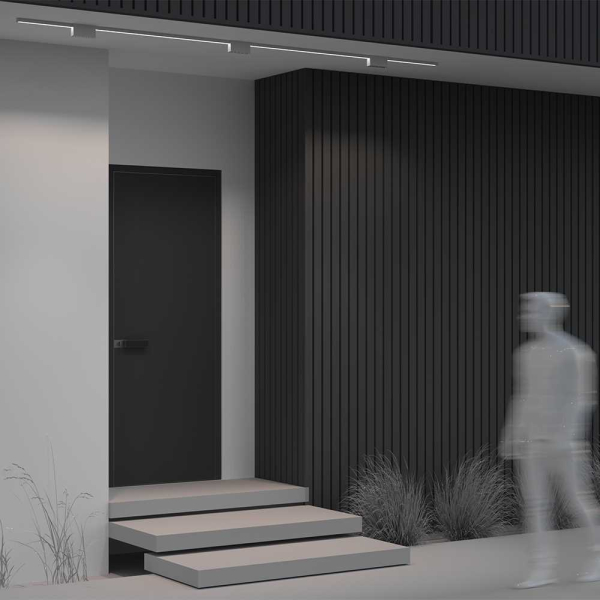 Уличный трековый светильник Maytoni Outdoor O-TR01-2-S-10WW3K