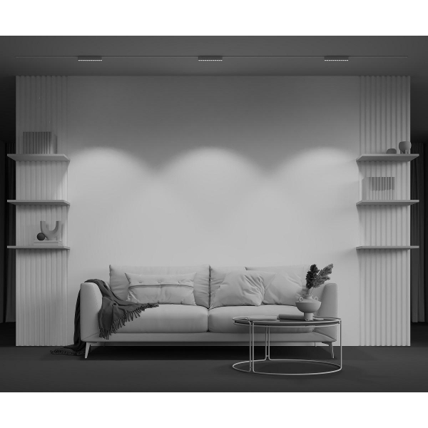 Трековый светодиодный светильник Maytoni Technical Radity Points TR082-1-12W3K-M-W Трековый светодиодный светильник Maytoni Technical Radity Points TR082-1-12W3K-M-W