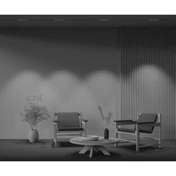 Трековый светодиодный светильник Maytoni Technical Exility Points TR031-4-12WTW-DD-B