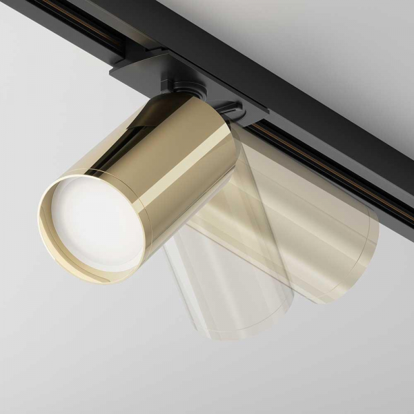 Трековый светильник Maytoni Technical Focus TR020-1-U-GU10-BG Трековый светильник Maytoni Technical Focus TR020-1-U-GU10-BG