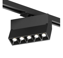 Трековый светодиодный светильник Denkirs Edder DK6446-BK