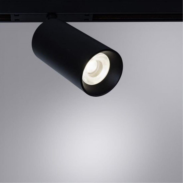 Трековый светодиодный светильник Arte Lamp Optima A7261PL-1BK Трековый светодиодный светильник Arte Lamp Optima A7261PL-1BK