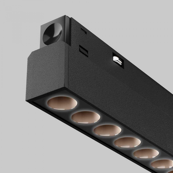 Трековый светодиодный светильник Maytoni Technical Exility Points TR031-2-24W3K-B Трековый светодиодный светильник Maytoni Technical Exility Points TR031-2-24W3K-B