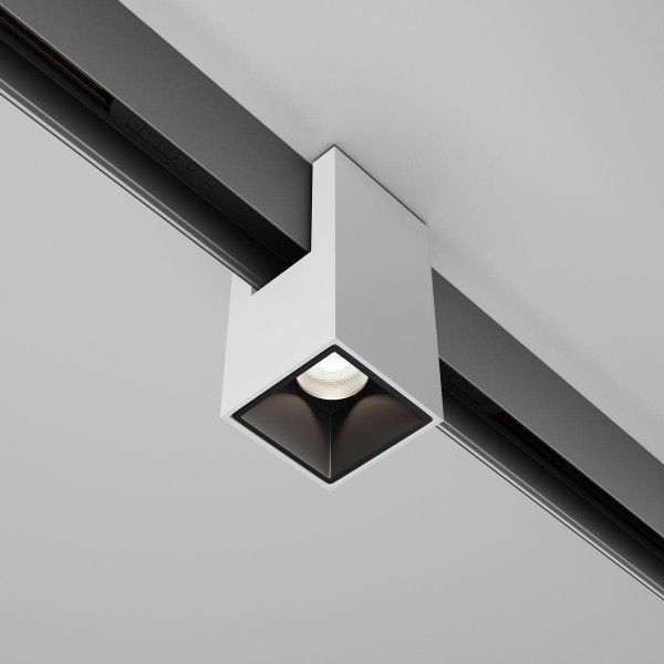 Трековый светодиодный светильник Maytoni Technical Magnetic Exility Alfa TR121-2-7W4K-W Трековый светодиодный светильник Maytoni Technical Magnetic Exility Alfa TR121-2-7W4K-W