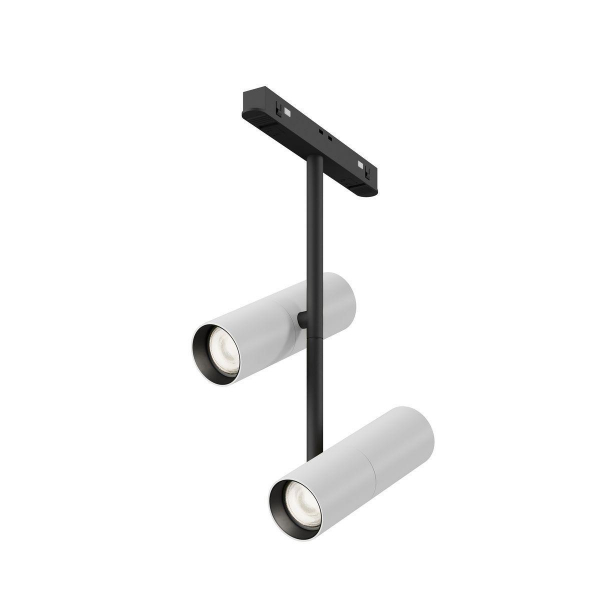 Трековый светодиодный светильник Maytoni Technical Magnetic Exility Elti Duo TR005-4-2X12W-DS-BW Трековый светодиодный светильник Maytoni Technical Magnetic Exility Elti Duo TR005-4-2X12W-DS-BW