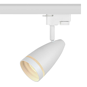Трековый светильник однофазный ЭРА Taper TR49-GU10 WH Б0054161