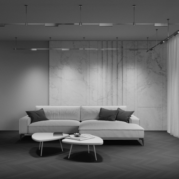 Трековый светодиодный светильник Maytoni Flarity Points TR150-1-12W4K-M-BS