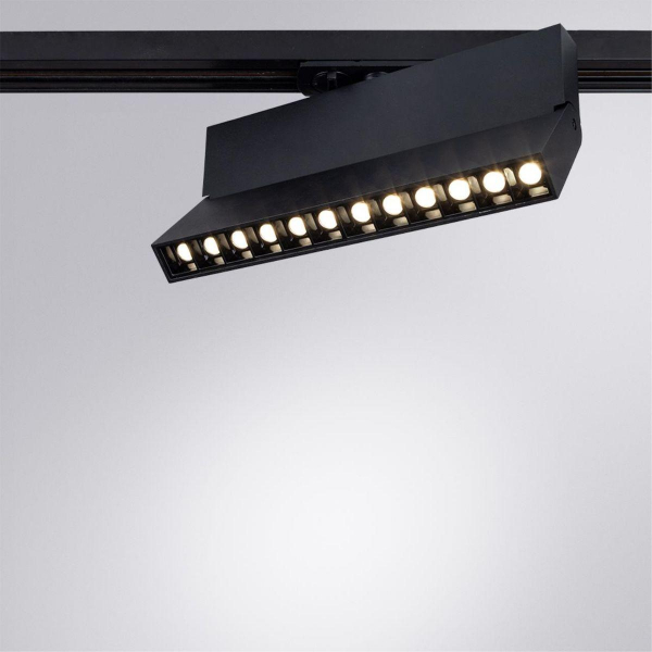 Трековый светодиодный светильник Arte Lamp Flash A4573PL-1BK Трековый светодиодный светильник Arte Lamp Flash A4573PL-1BK
