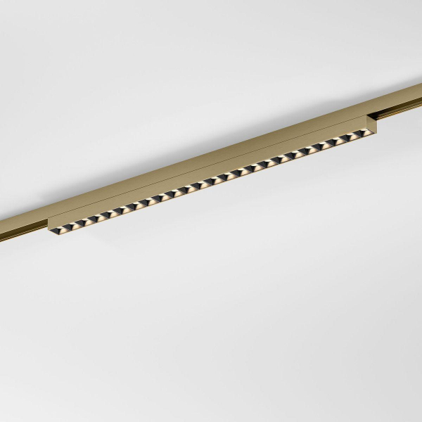 Трековый светодиодный светильник Elektrostandard Brass Line 85529/01 a069637 Трековый светодиодный светильник Elektrostandard Brass Line 85529/01 a069637