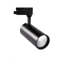 Трековый светодиодный светильник Volpe ULB-Q276 25W/3000К BLACK UL-00005940