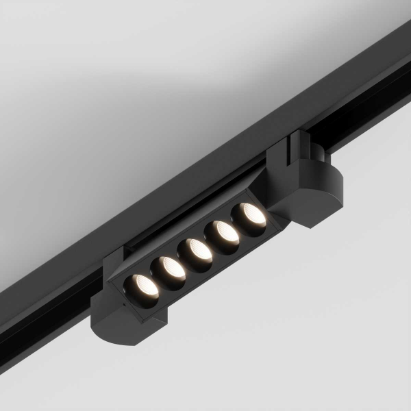 Трековый линейный светильник направленного света Hesby Lighting Skylite Однофазный, 213мм-3000К, чёрный HSBL_0025 Трековый линейный светильник направленного света Hesby Lighting Skylite Однофазный, 213мм-3000К, чёрный HSBL_0025