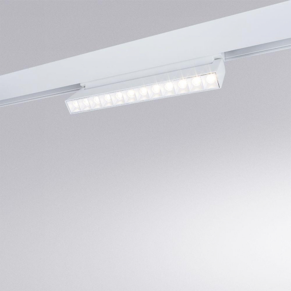 Трековый светодиодный светильник Arte Lamp Linea A4638PL-1WH Трековый светодиодный светильник Arte Lamp Linea A4638PL-1WH