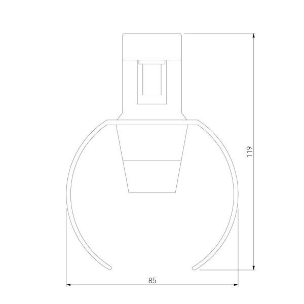 Трековый светодиодный светильник Elektrostandard Esthetic Magnetic 85119/01 a065420 Трековый светодиодный светильник Elektrostandard Esthetic Magnetic 85119/01 a065420