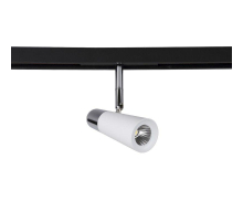 Трековый светодиодный светильник для магнитного шинопровода Crystal Lux Space CLT 0.33 006 12W WH-CH 4000K
