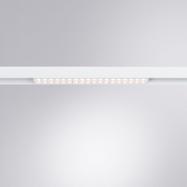 Трековый светодиодный светильник Arte Lamp Linea A4635PL-1WH Трековый светодиодный светильник Arte Lamp Linea A4635PL-1WH