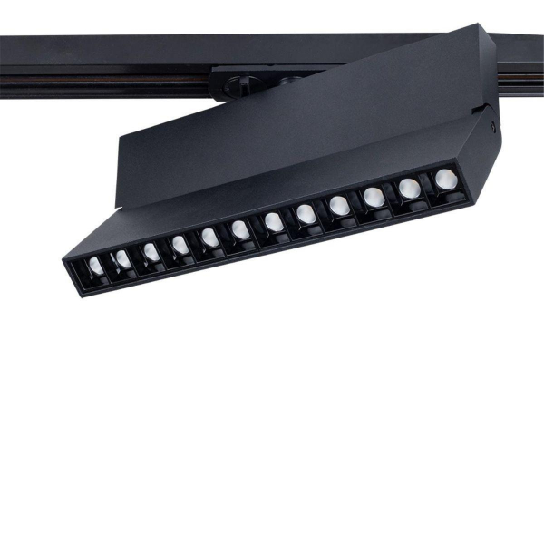 Трековый светодиодный светильник Arte Lamp Flash A4573PL-1BK Трековый светодиодный светильник Arte Lamp Flash A4573PL-1BK